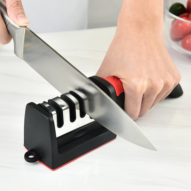 Dealswin Aiguiseur couteaux professionnel aiguiseurs de couteaux Manuel -  affuteur couteau de cuisine pour Tous les Types de Couteaux - affûteur  affûter Couteaux de Chef : : Cuisine et maison